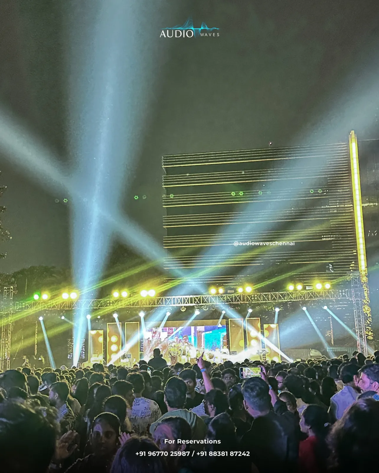 New Year's Eve 2026 at Express Avenue, AudioWaves sound and light, Chennai